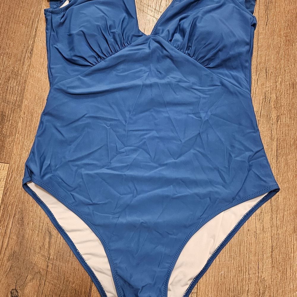 Cupshe Blue Women's One Piece Swimsuit